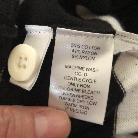 OOAK LOFT Cartoon Minnie Sequin Appliqué Sweater S - Picture 6 of 6